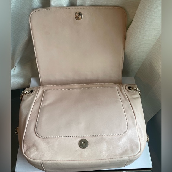 Tory Burch Quilted Chain-Handle Shoulder Bag in Pale Pink - Picture 11 of 16